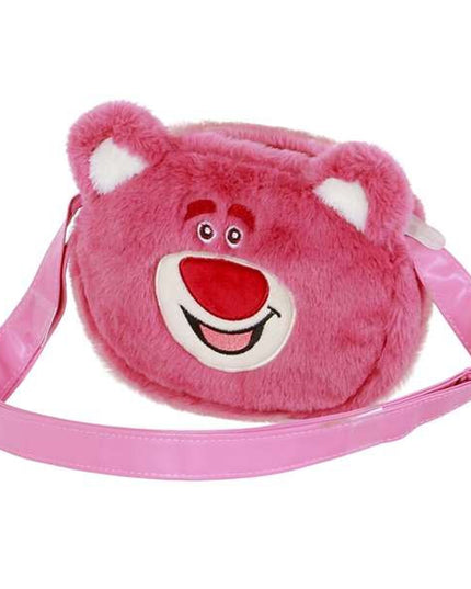 Axelväska Karactermania i polyester, rosa, med blixtlås