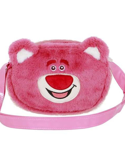 Axelväska Karactermania i polyester, rosa, med blixtlås