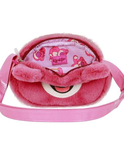 Axelväska Karactermania i polyester, rosa, med blixtlås