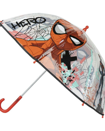 Barnparaply Spider-Man, POE-material, manuell öppning