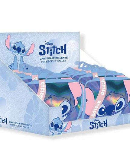 Plånbok Stitch i blå, polyuretan