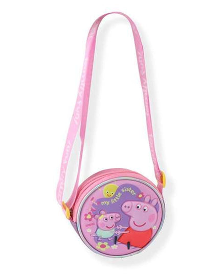 Axelväska Peppa Pig för barn, rosa