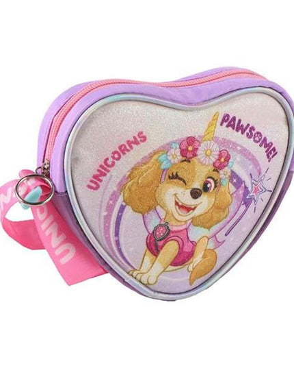 Axelväska Paw Patrol, lila, justerbart axelband