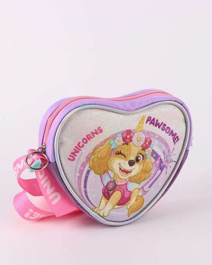 Axelväska Paw Patrol, lila, justerbart axelband