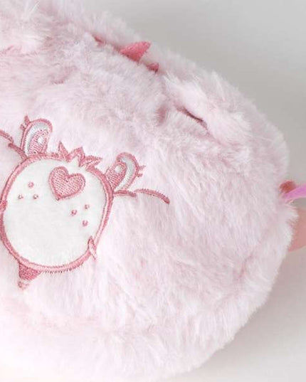 Axelväska Care Bears i plysch, blå