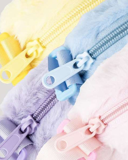 Axelväska Care Bears i plysch, blå