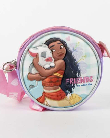 Axelväska Princess för barn, lila, från 3 år