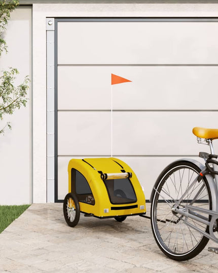 Cykelvagn För Djur Oxfordtyg Och Järn