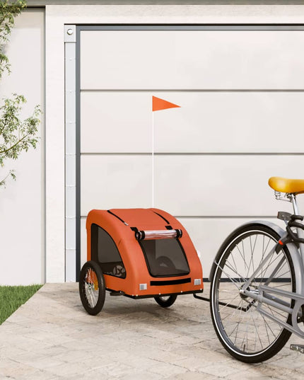 Cykelvagn För Djur Oxfordtyg Och Järn