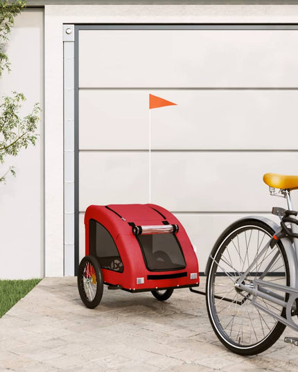 Cykelvagn För Djur Oxfordtyg Och Järn