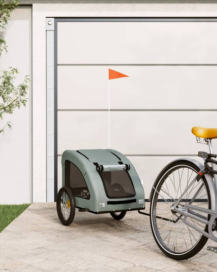 Cykelvagn För Djur Oxfordtyg Och Järn