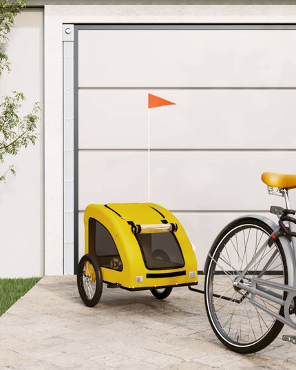 Cykelvagn För Djur Oxfordtyg Och Järn