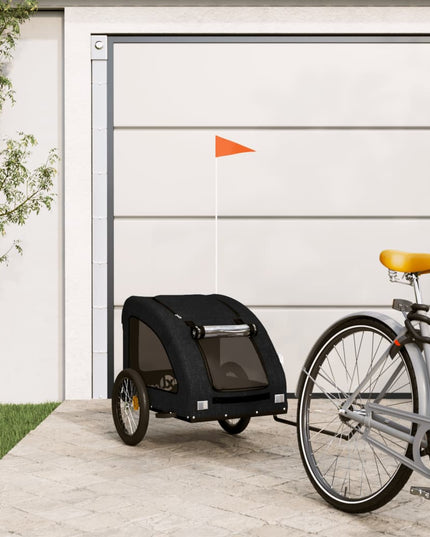 Cykelvagn För Djur Oxfordtyg Och Järn