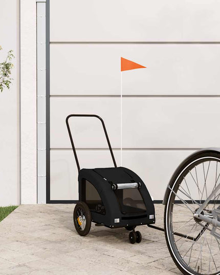 Cykelvagn För Djur Oxfordtyg Och Järn