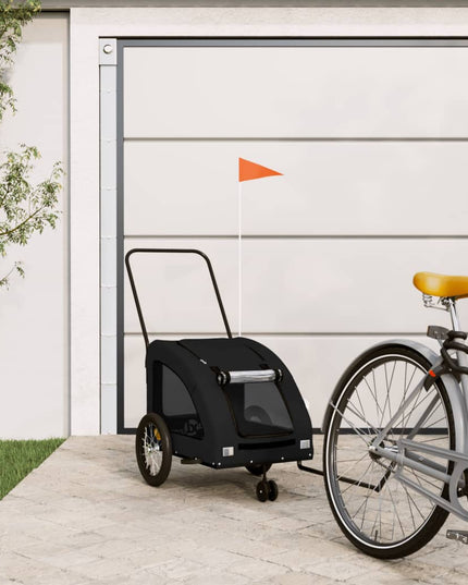 Cykelvagn För Djur Oxfordtyg Och Järn