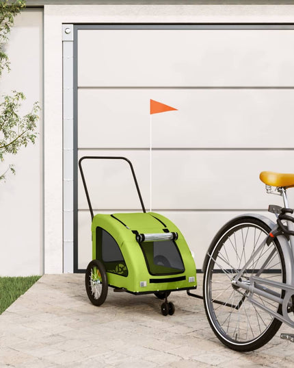 Cykelvagn För Djur Oxfordtyg Och Järn