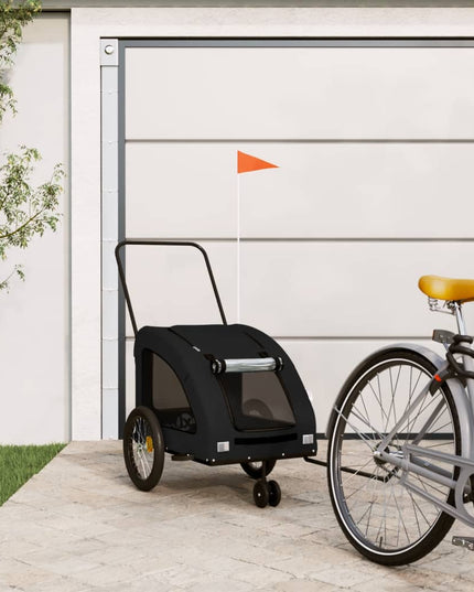 Cykelvagn För Djur Oxfordtyg Och Järn