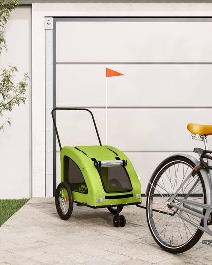 Cykelvagn För Djur Oxfordtyg Och Järn