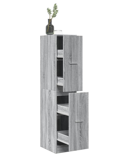 Apoteksskåp 30X41X144,5 Cm Konstruerat Trä