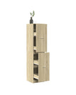 Sonoma ek / 40 x 41 x 174.5 cm