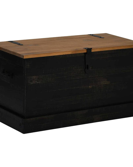 Förvaringskista Halden 91X48X47 Cm Massiv Trä Furu