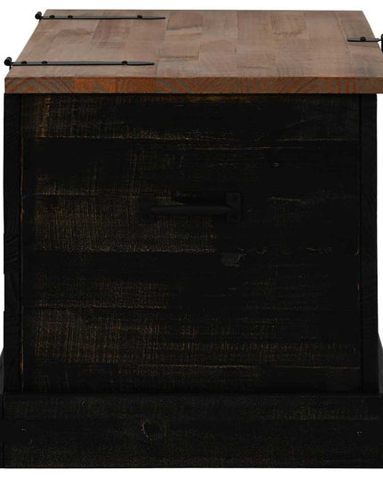 Förvaringskista Halden 91X48X47 Cm Massiv Trä Furu