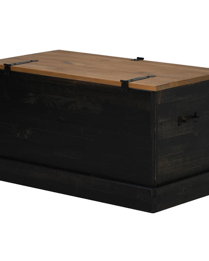 Förvaringskista Halden 91X48X47 Cm Massiv Trä Furu