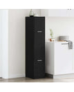 Svart ek / 30 x 41 x 144.5 cm