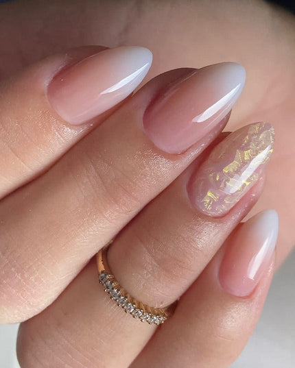 Press On Nails Lösnaglar Ombre Glitter