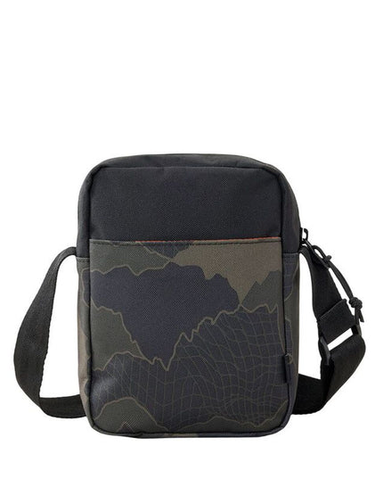 Axelväska Rip Curl No Idea Pouch Search Camo, svart, justerbart axelband