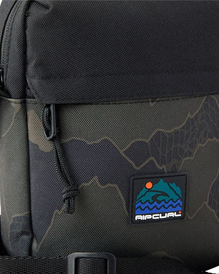 Axelväska Rip Curl No Idea Pouch Search Camo, svart, justerbart axelband