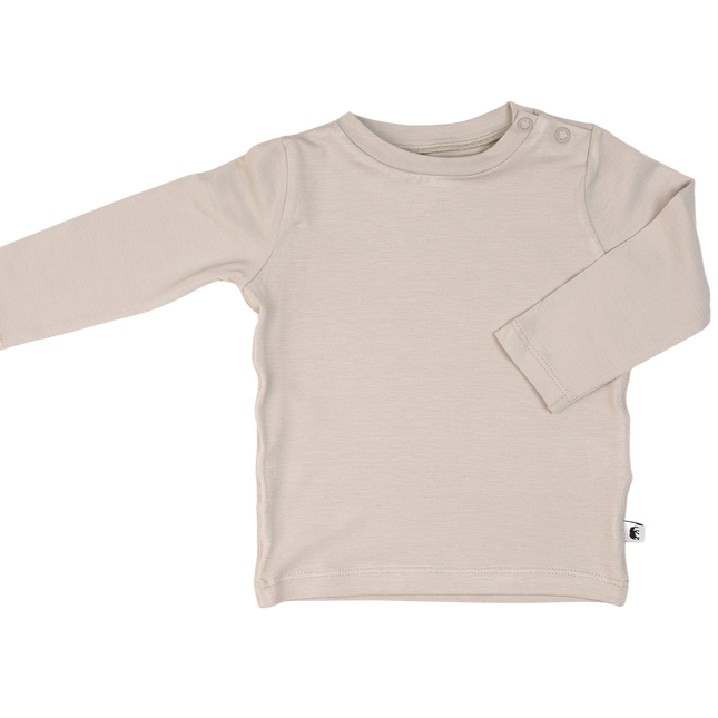 Bamboo Baby Long Sleeve T-Shirt - GRÅ