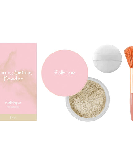 Setting powder med borste