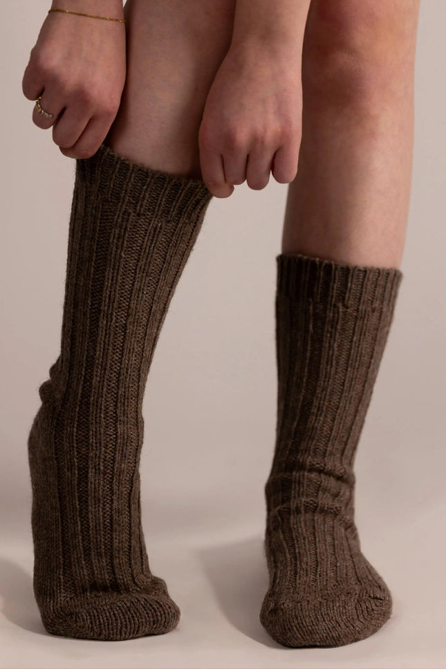 Alpackasockor från AMO & Oak | Tjocka | Unisex