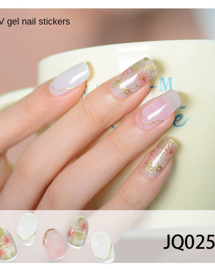 UV Gel Nail Art Patches