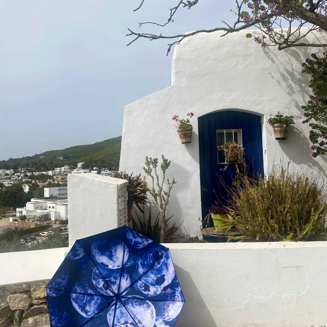 Blåbär Paraply – Vindtätt & UPF50+ skydd