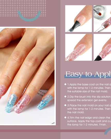 PolyGel Glitter UV LED