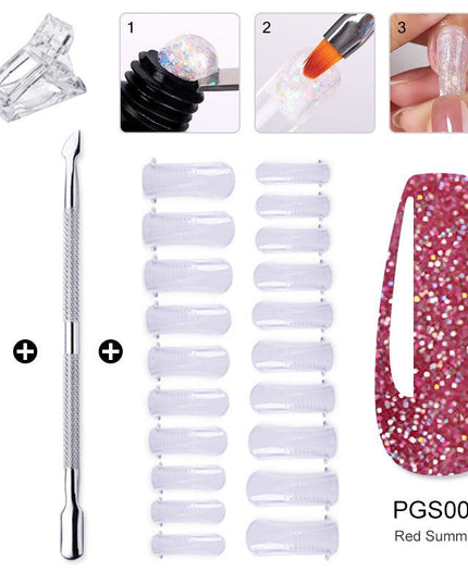 UV nail Crystal Extension Gel SET