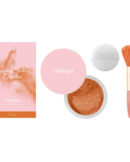 Setting powder med borste