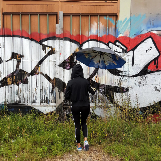 Cash Flow Paraply – Vindtät & UPF50+ Skydd