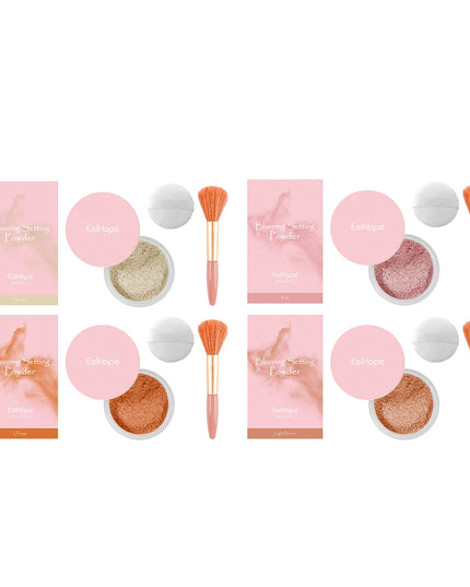 Setting powder med borste
