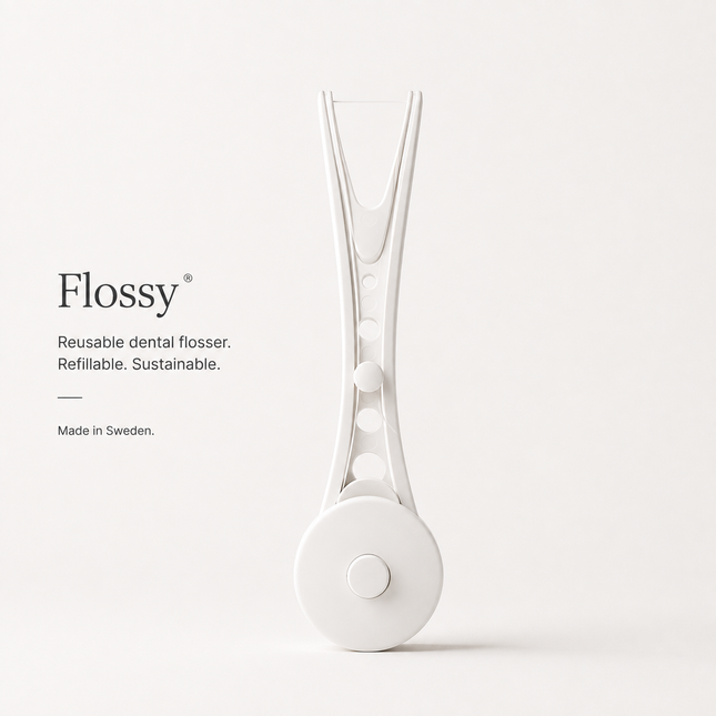 The reusable dental flosser