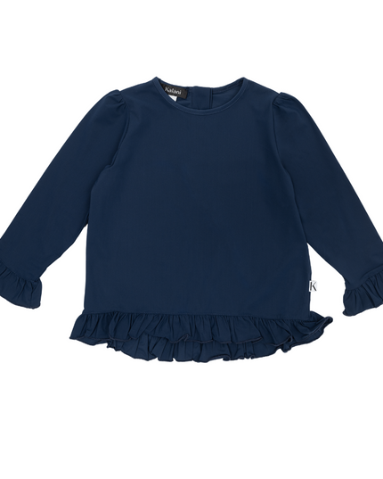 Körsbärs UV-topp blå