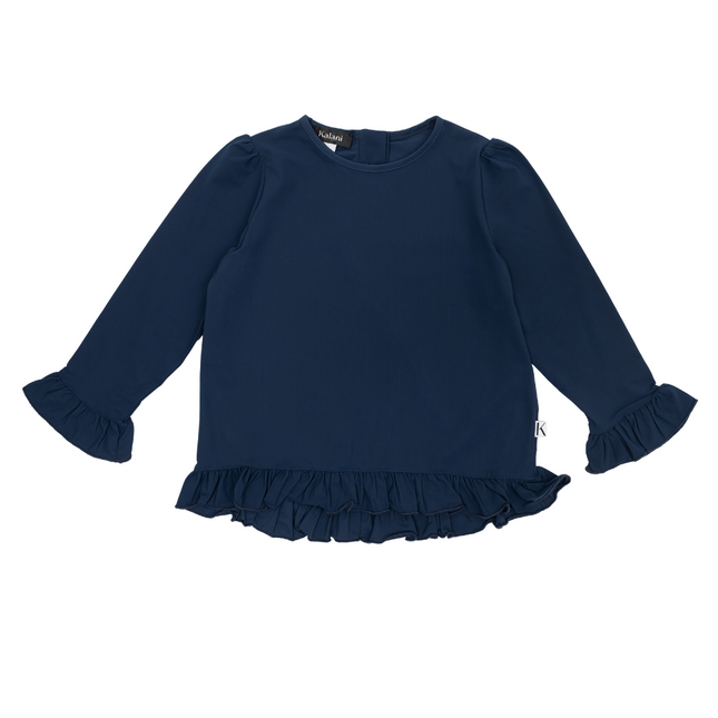 Körsbärs UV-topp blå