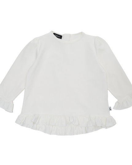 Körsbärs UV-topp vit