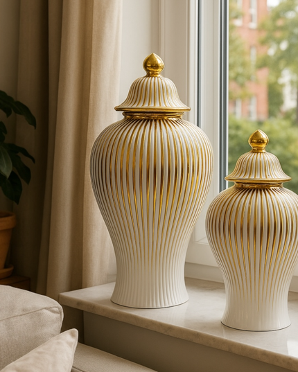 Randig Ginger Jar