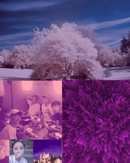 JUNESTAR 3-i-1 58mm Filterset (CPL + UV + FLD) till GoPro & Xiaomi Yi