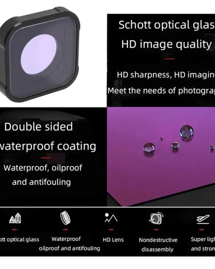 JSR KB Series Night Filter till GoPro HERO9–13 Black