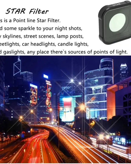 JSR KB Series Star Effect Filter för GoPro HERO9–13 Black