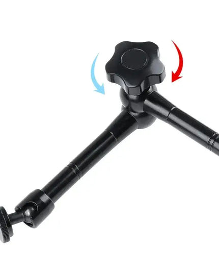 Magic Arm Dubbel 360° Kulled + Klämma - 11" - Aluminium - Kit